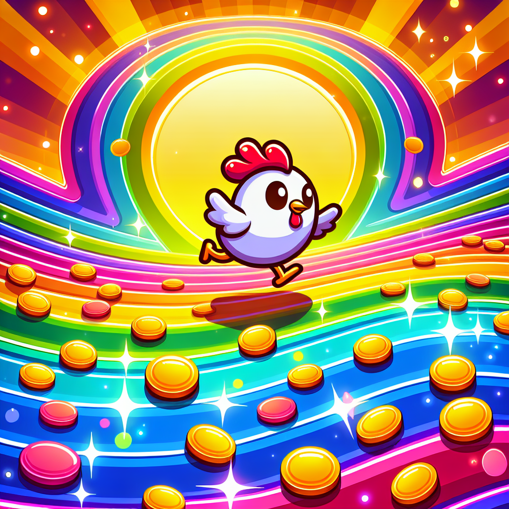 Chicken Road Game Illustration